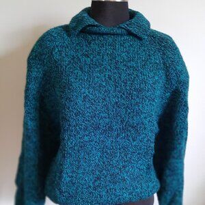 Vintage Dark Green Knit Gerard Works Sweater